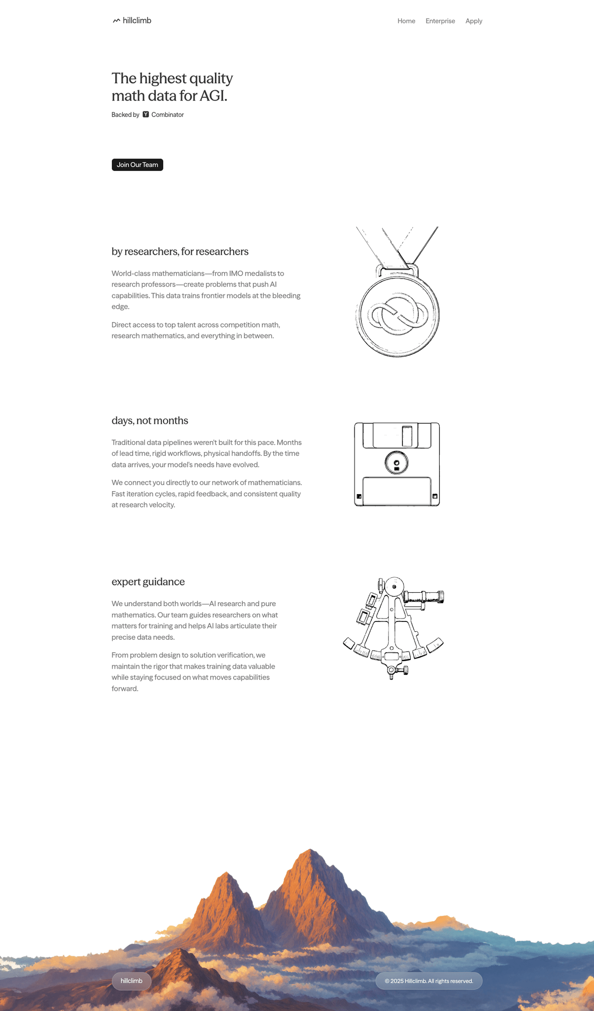 Landing page thumbnail